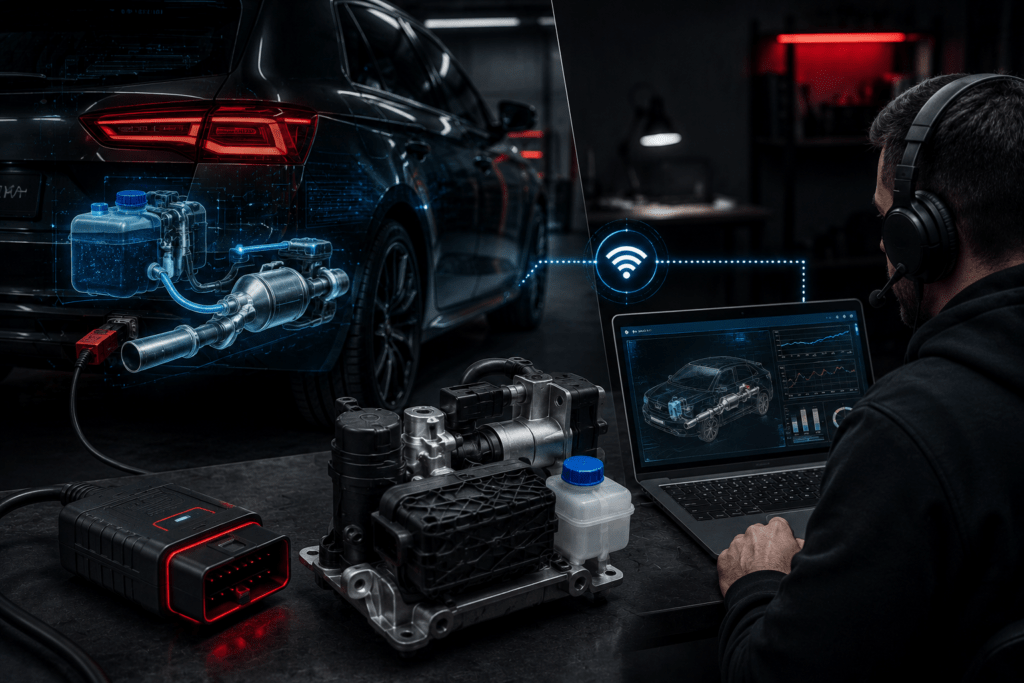 Désactivation ADBLUE — Envoi à distance