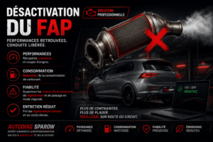 Désactivation FAP — Envoi à distance